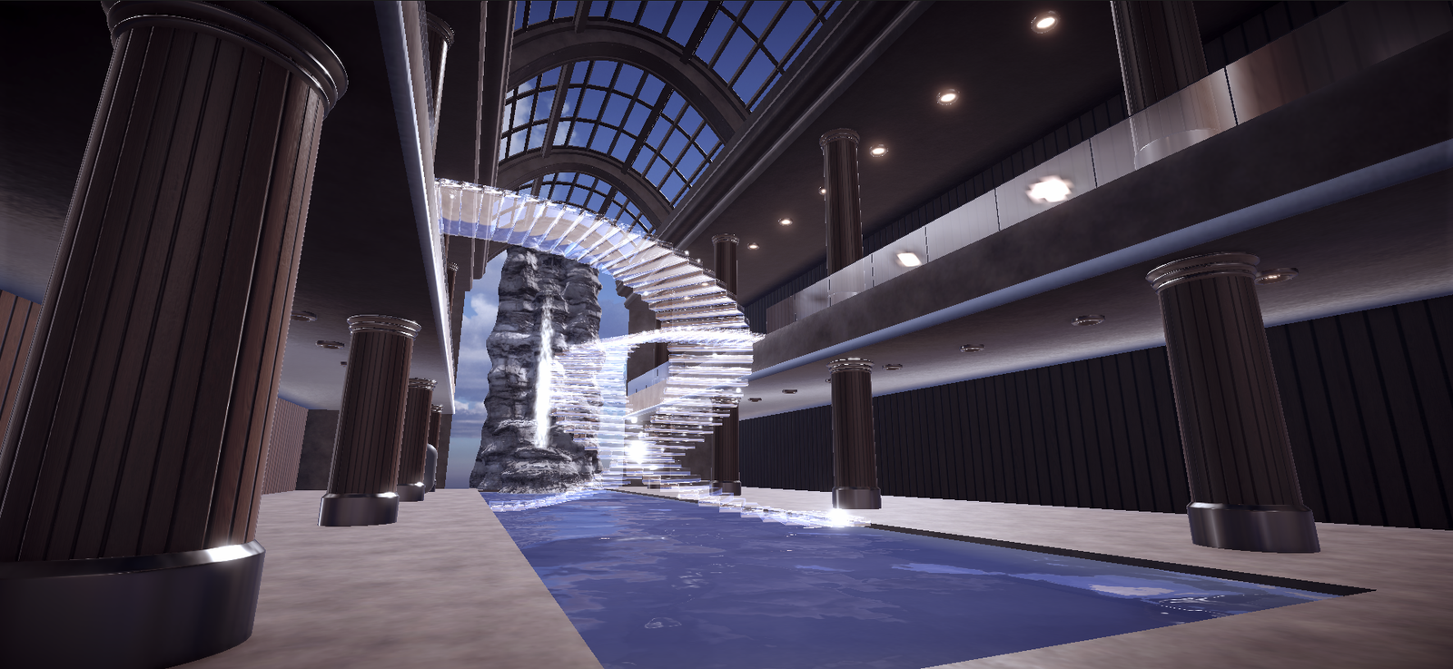 1st luxxacation spa interior